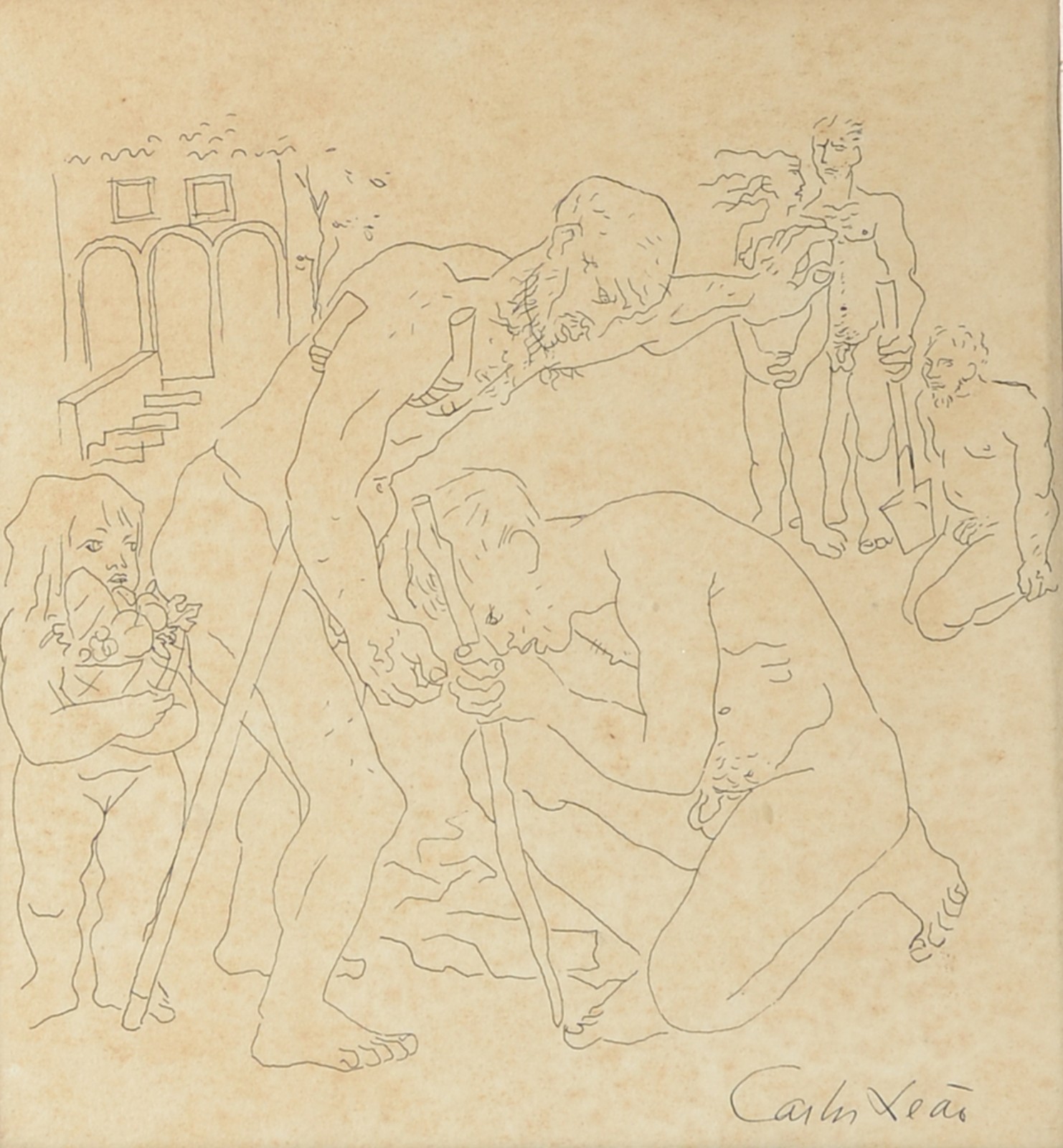 Carlos Leão (1906-1983), Figuras - foto 1 de 4