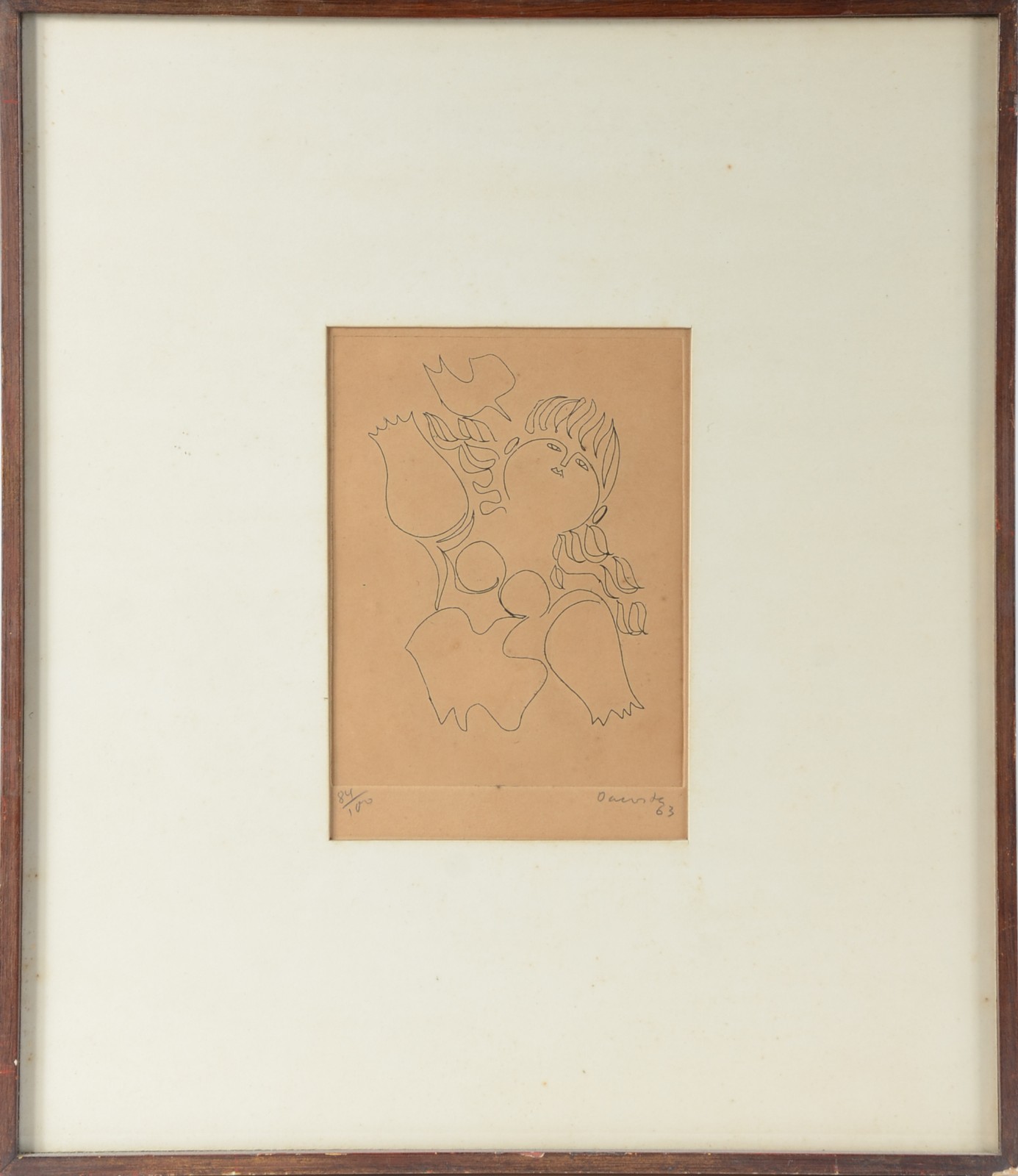 Milton Dacosta (1915-1988), Vênus com pássaro - foto 2 de 5