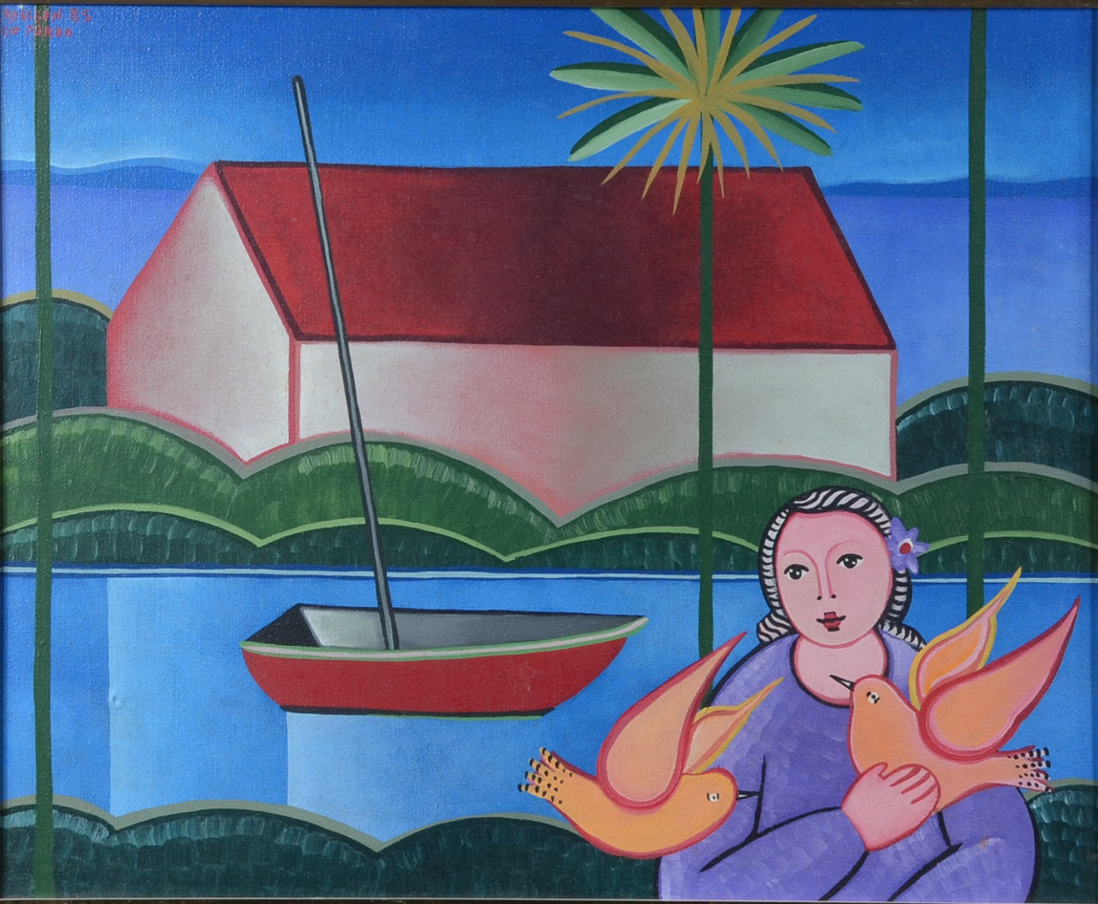 Adelson do Prado (1944-2013), Figura e pássaros - foto 1 de 6