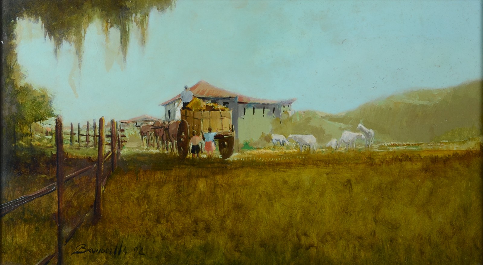 Francesco Brunocilla (1948), Paisagem rural - foto 1 de 4