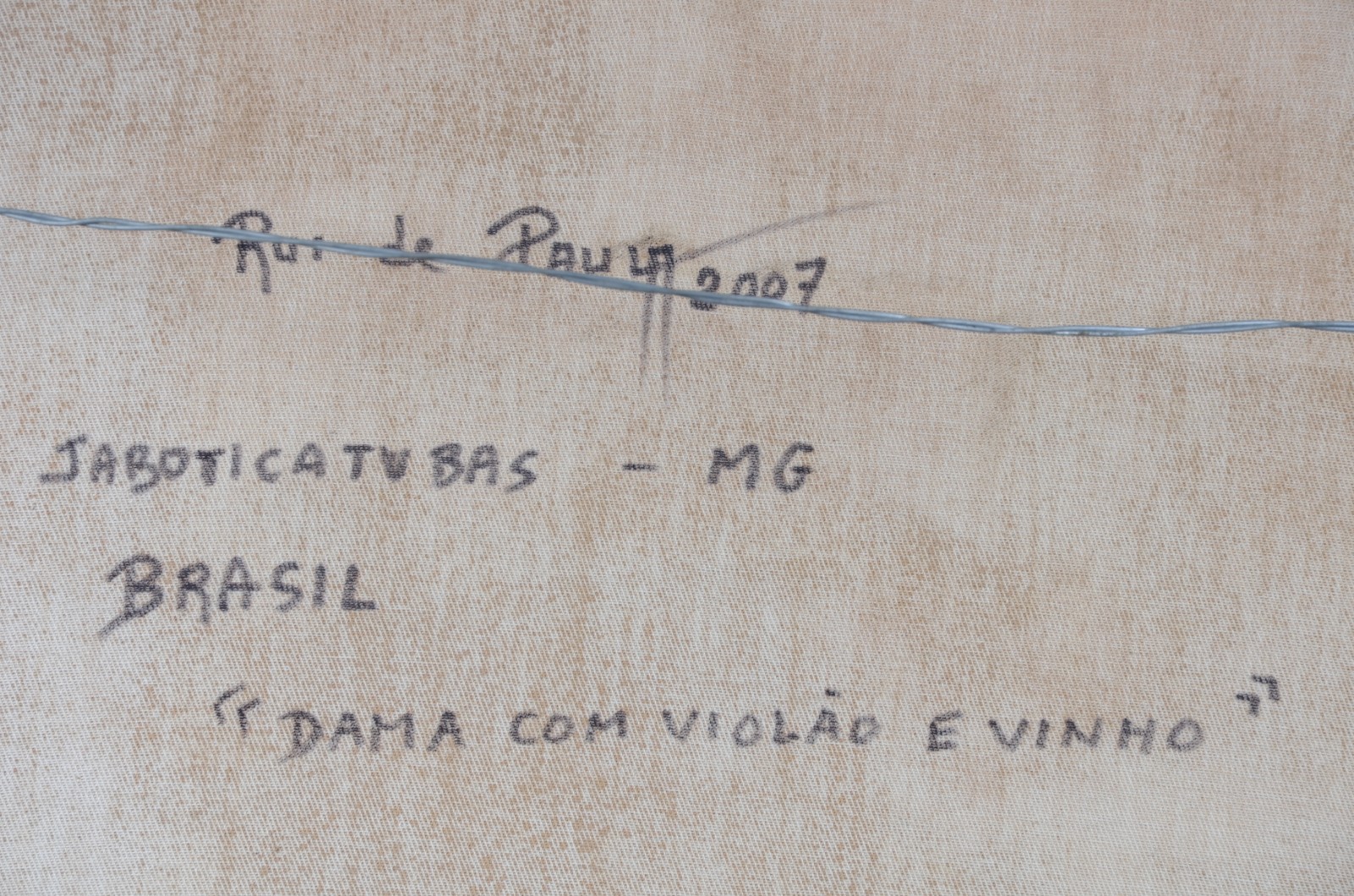 Dama com violão e vinho - foto 5 de 5