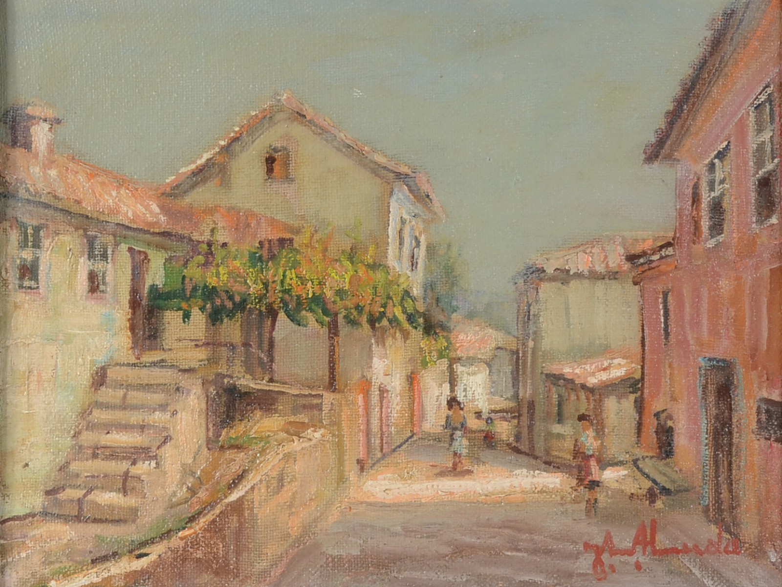 José Maria de Almeida (1906-1955), Minha Aldeia, Portugal - foto 1 de 5