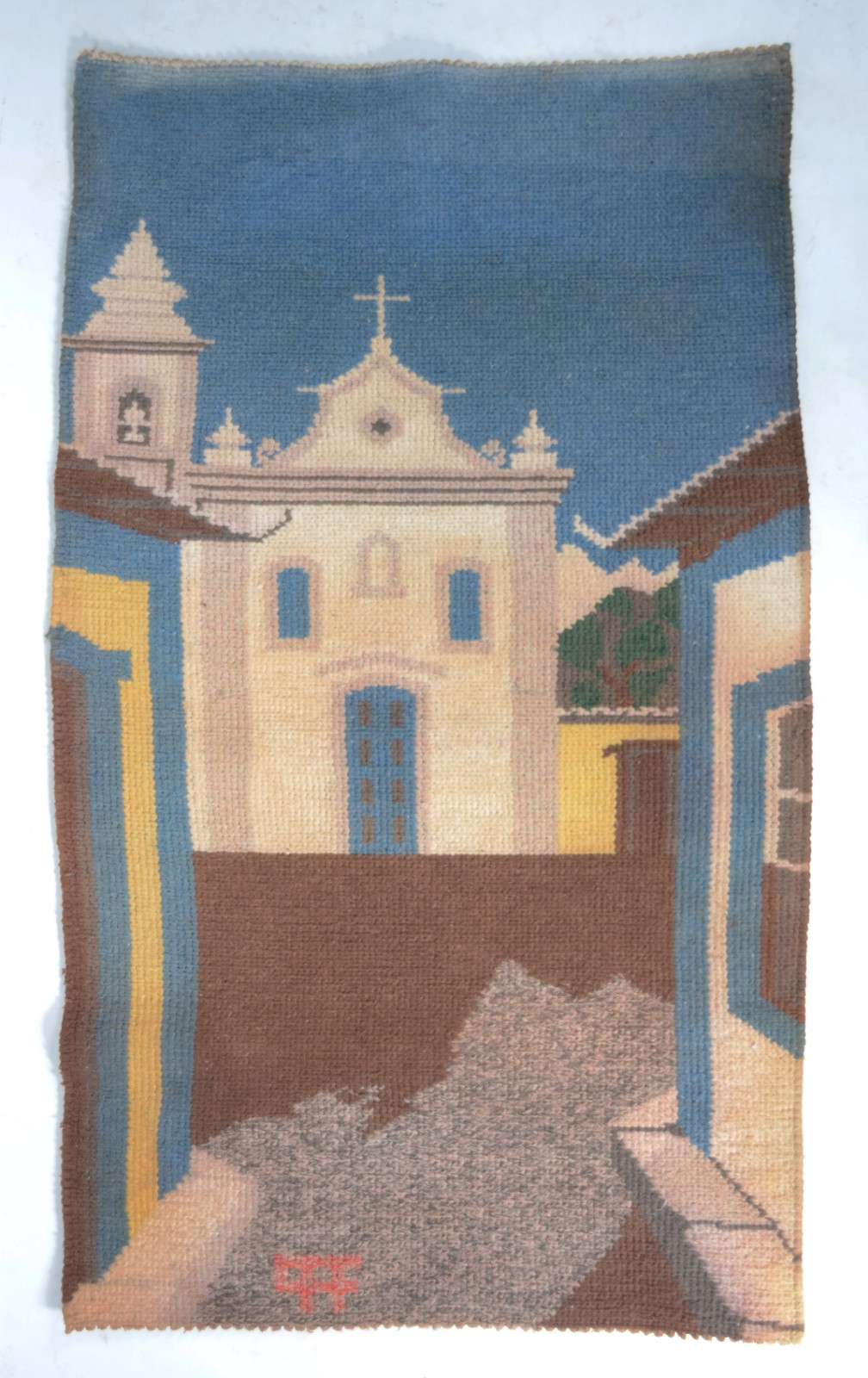 Igreja com casario - foto 1 de 4