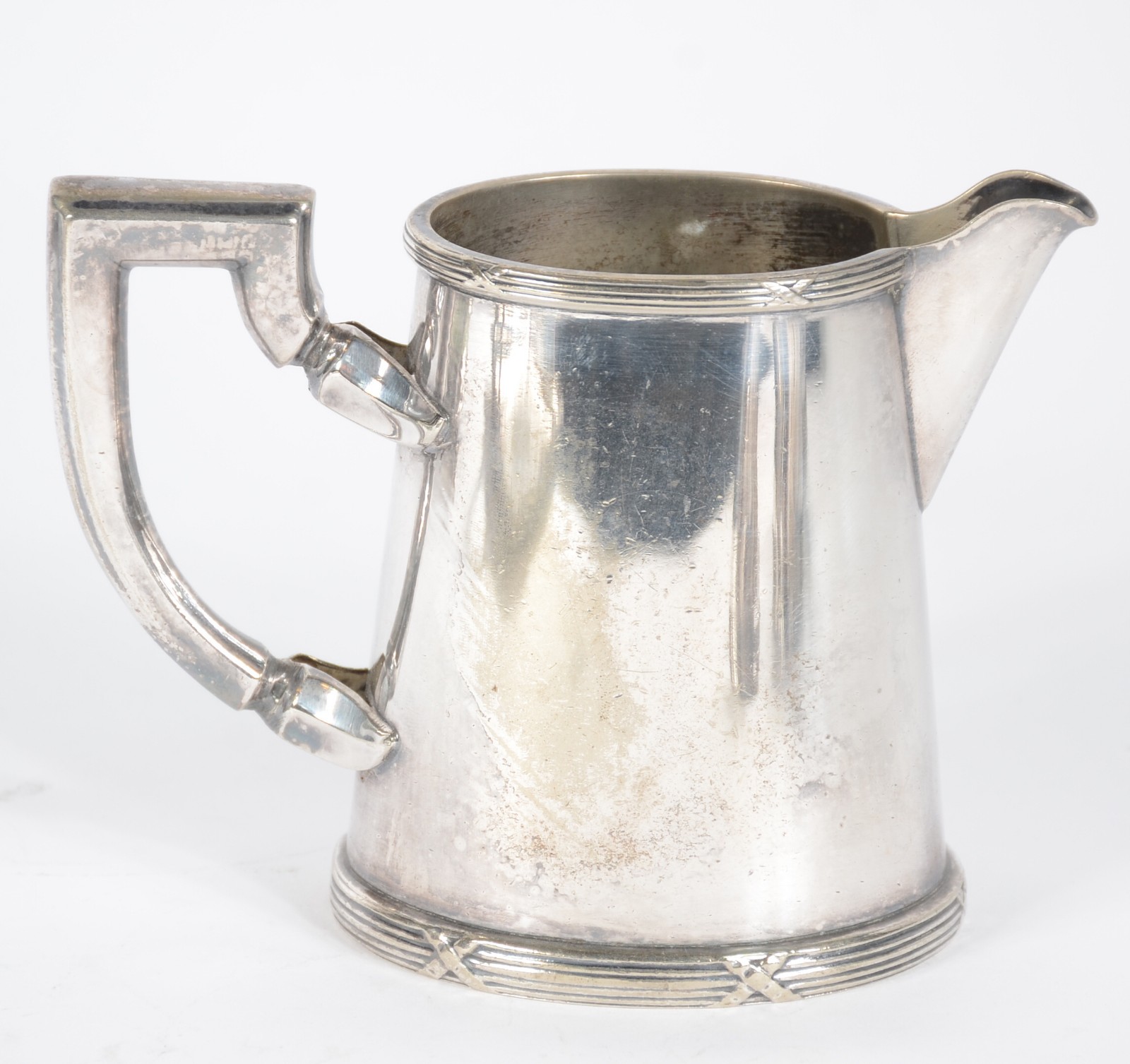 Baixela para chá e café de metal prateado, composto de 2 bules... - foto 5 de 10
