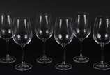 Seis taças de cristal para vinho branco, 450 ml. - Seis taças de cristal para vinho branco, 450 ml.