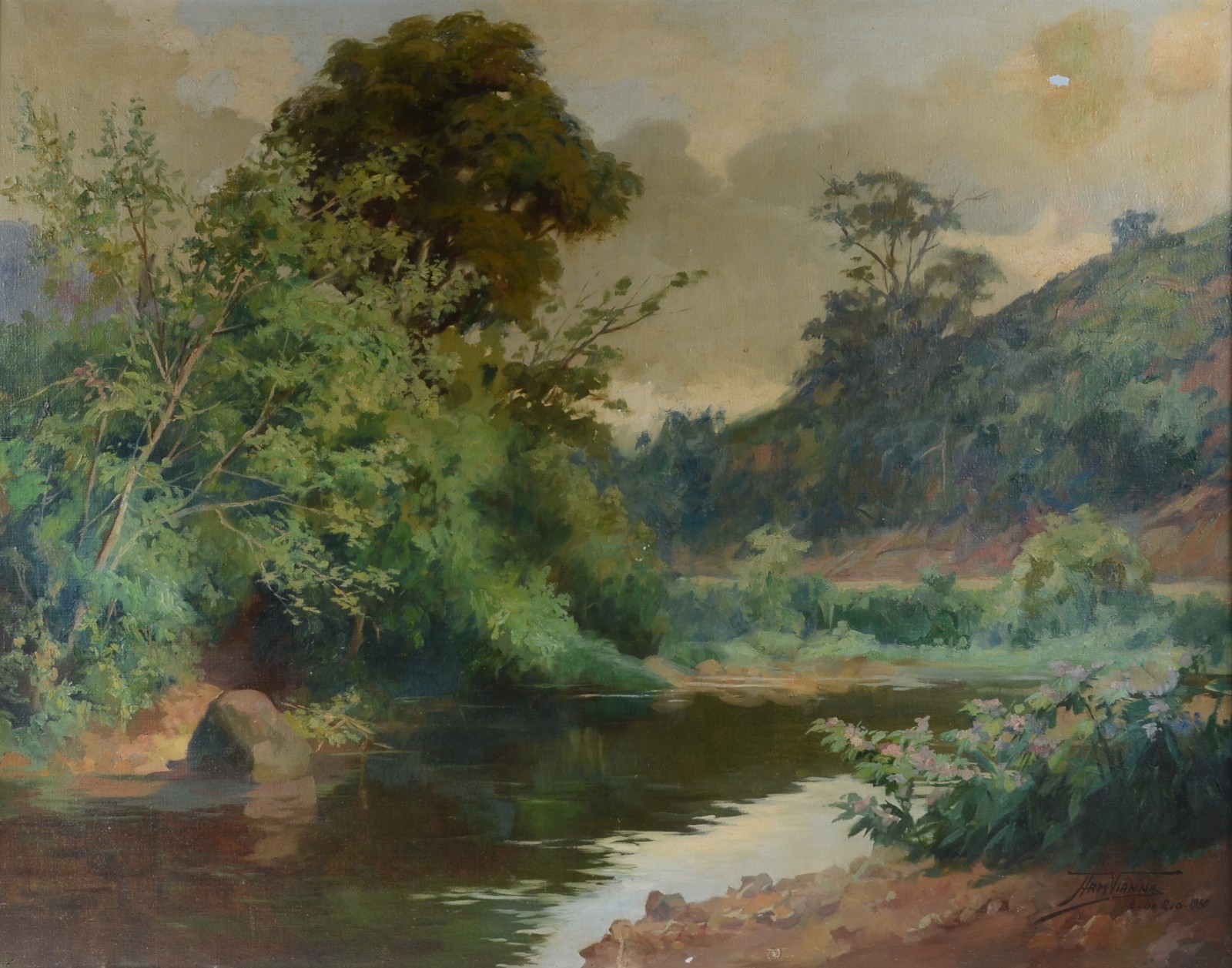 Armando Vianna (1897-1992), paisagem - foto 1 de 5
