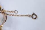 Pulseira antiga de ouro amarelo 18k cravejada c... - Pulseira antiga de ouro amarelo 18k cravejada com pedras coloridas. (Por motivos de segurança a peça não se encontra na loja).