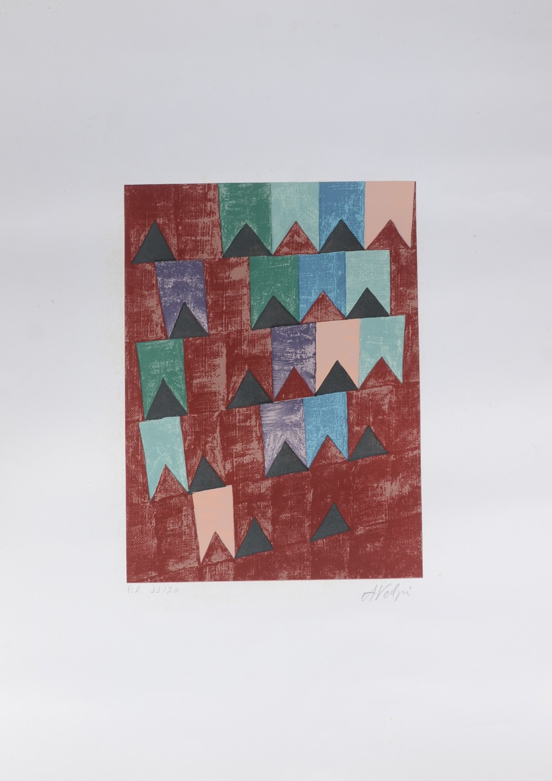 Alfredo Volpi (1896-1988), bandeirinhas - foto 1 de 3