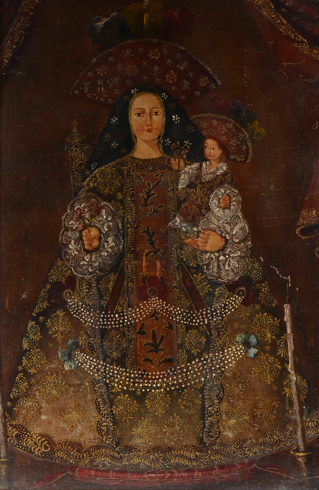 Escola Cusquenha (1538), Nossa Senhora - foto 1 de 3