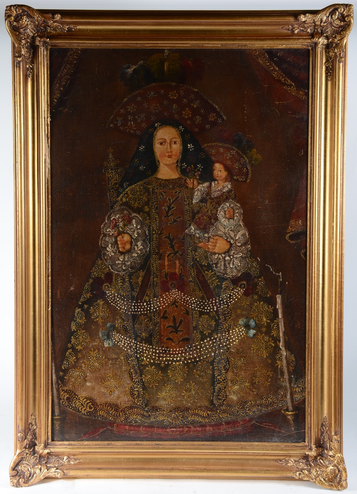 Escola Cusquenha (1538), Nossa Senhora - foto 2 de 3