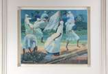 Manoel Costa (1943), Marabaixo - Quarta feira d... - Óleo sobre tela, 1983