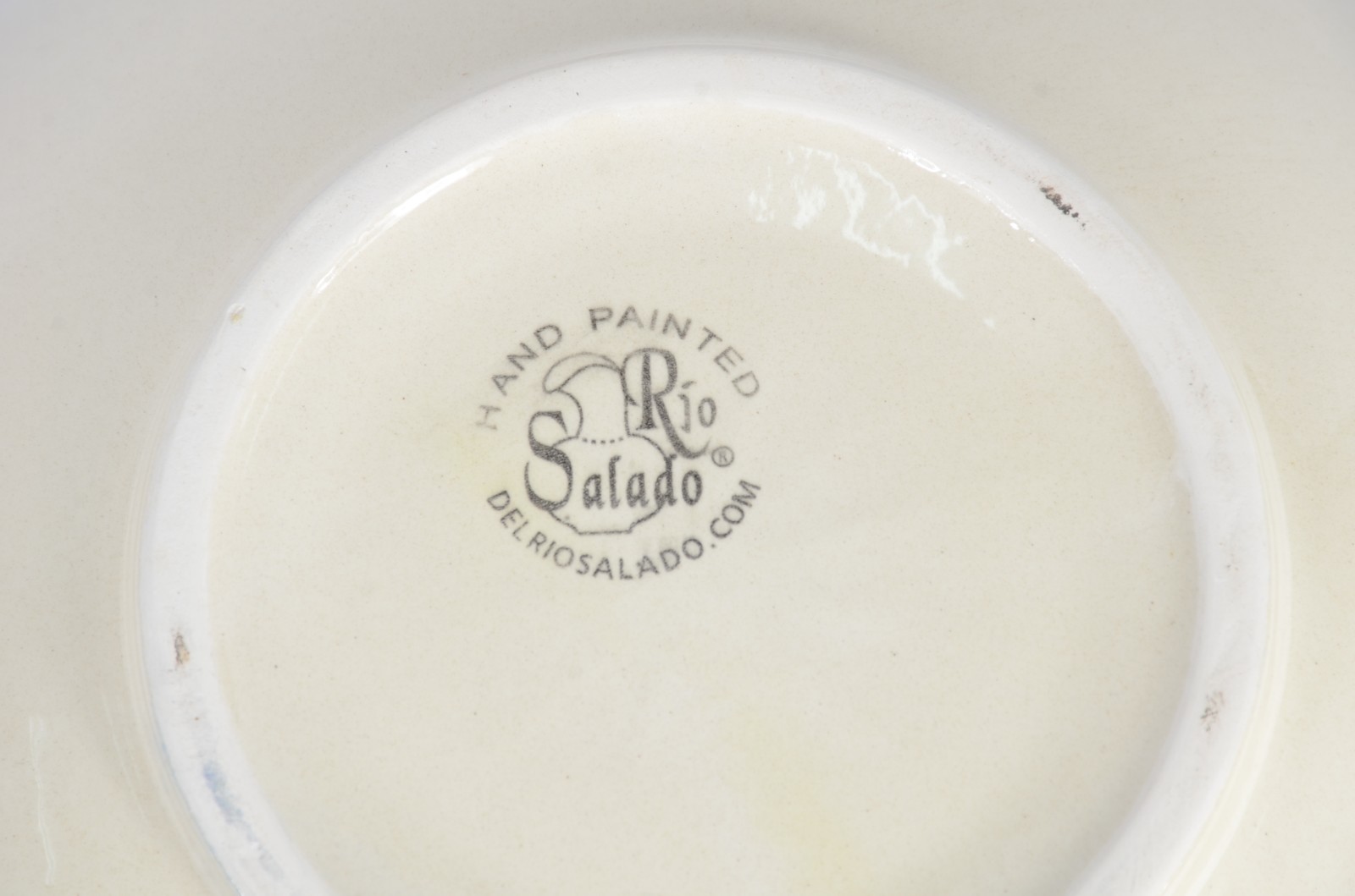 Rio Salado - Saladeira em cerâmica pintada à mão, desenho de limões... - foto 5 de 5