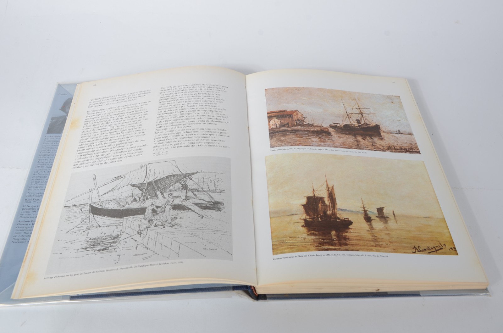 Quatro livros, sendo: Giovanni Castagneto (1851 - 1900) - O Pintor do... - foto 6 de 8