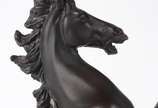 Escultura de petit bronze representando cavalo - Escultura de petit bronze representando cavalo