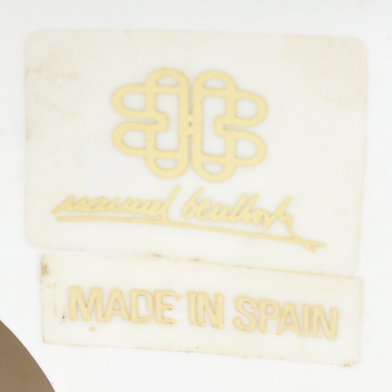 Par de potiches/ânforas de cerâmica espanhola patinada de dourado... - foto 8 de 10