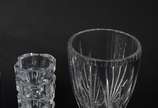 Quatro vasos de cristal de diversos modelos - Quatro vasos de cristal de diversos modelos