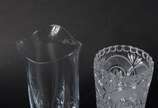 Quatro vasos de cristal de diversos modelos - Quatro vasos de cristal de diversos modelos