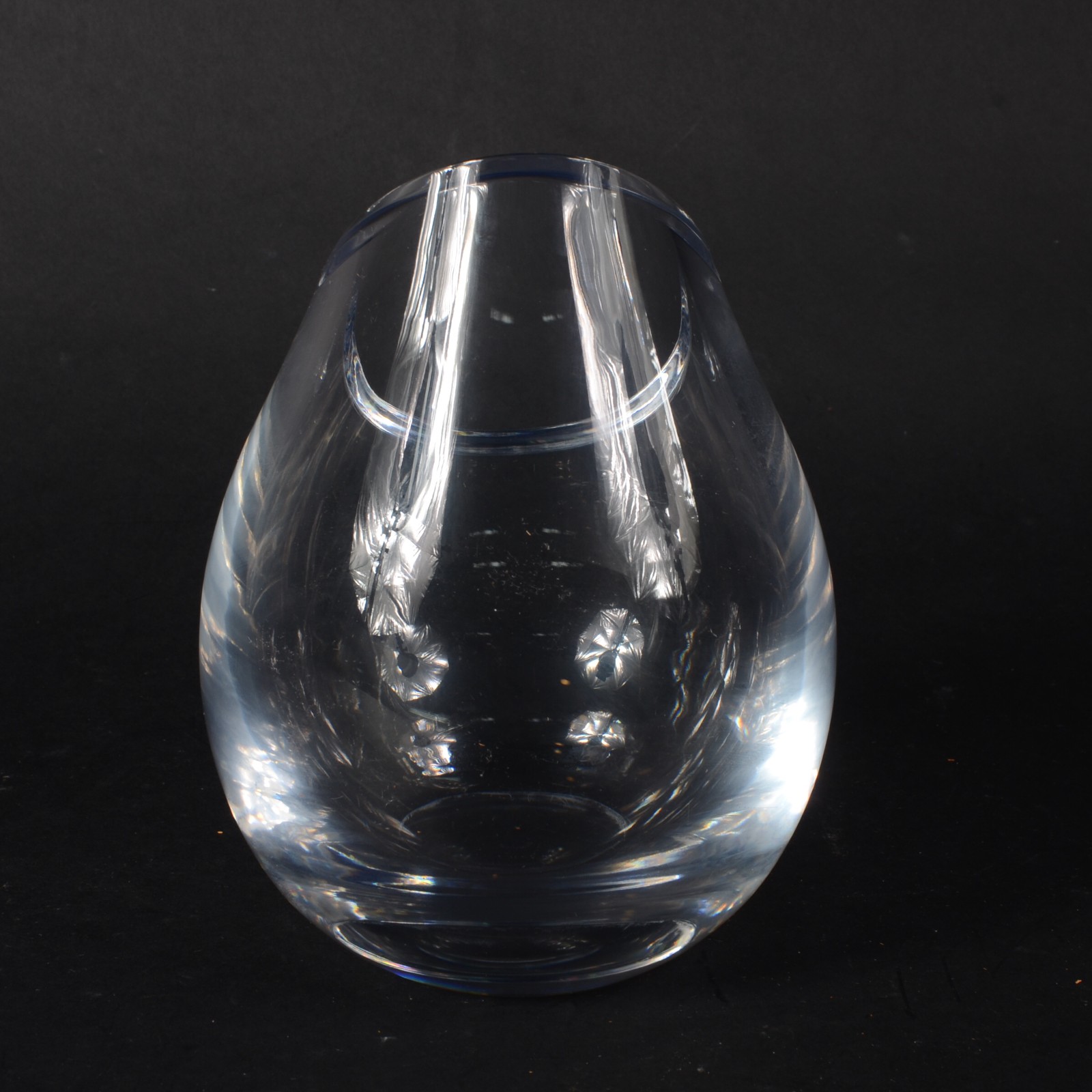 Vaso de cristal português Atlantis, design moderno - foto 5 de 5