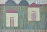 Mário Rubinski (1933-2021), Paisagem - acrílico sobre madeira industrializada