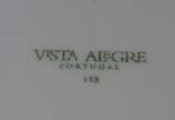 Vista Alegre (1824),  - Grande travessa de porcelana portuguesa na cor branca, feitio oval.