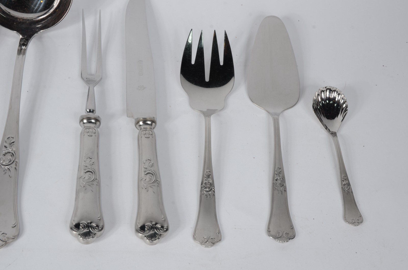 Faqueiro de aço inox Hércules, composto de: 12 facas, 12 garfos e 12... - foto 3 de 8