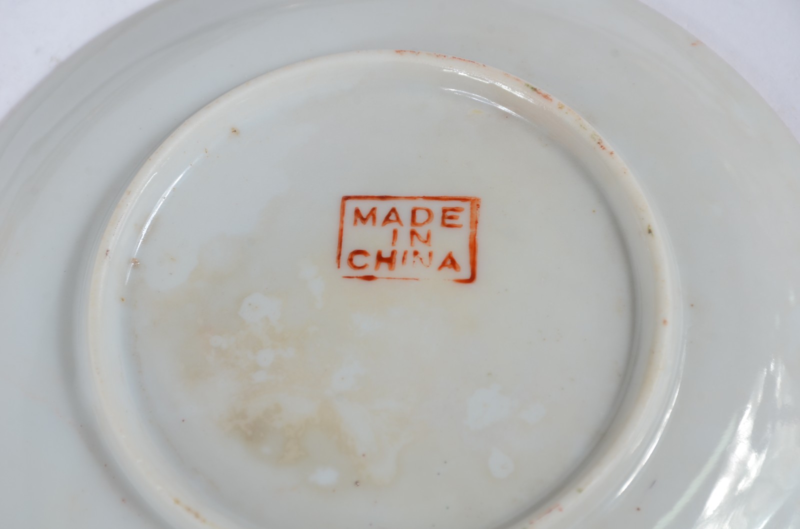 Serviço de porcelana oriental verde e rosa, composto de 5 xícaras... - foto 10 de 10