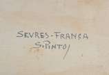 Sylvio Pinto (1918-1997), Sevres França - Óleo sobre tela.
