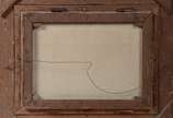 Castagneto (1851-1900), Recanto de baía com peq... - Óleo sobre tela. Assinado e datado no canto inferior direito.