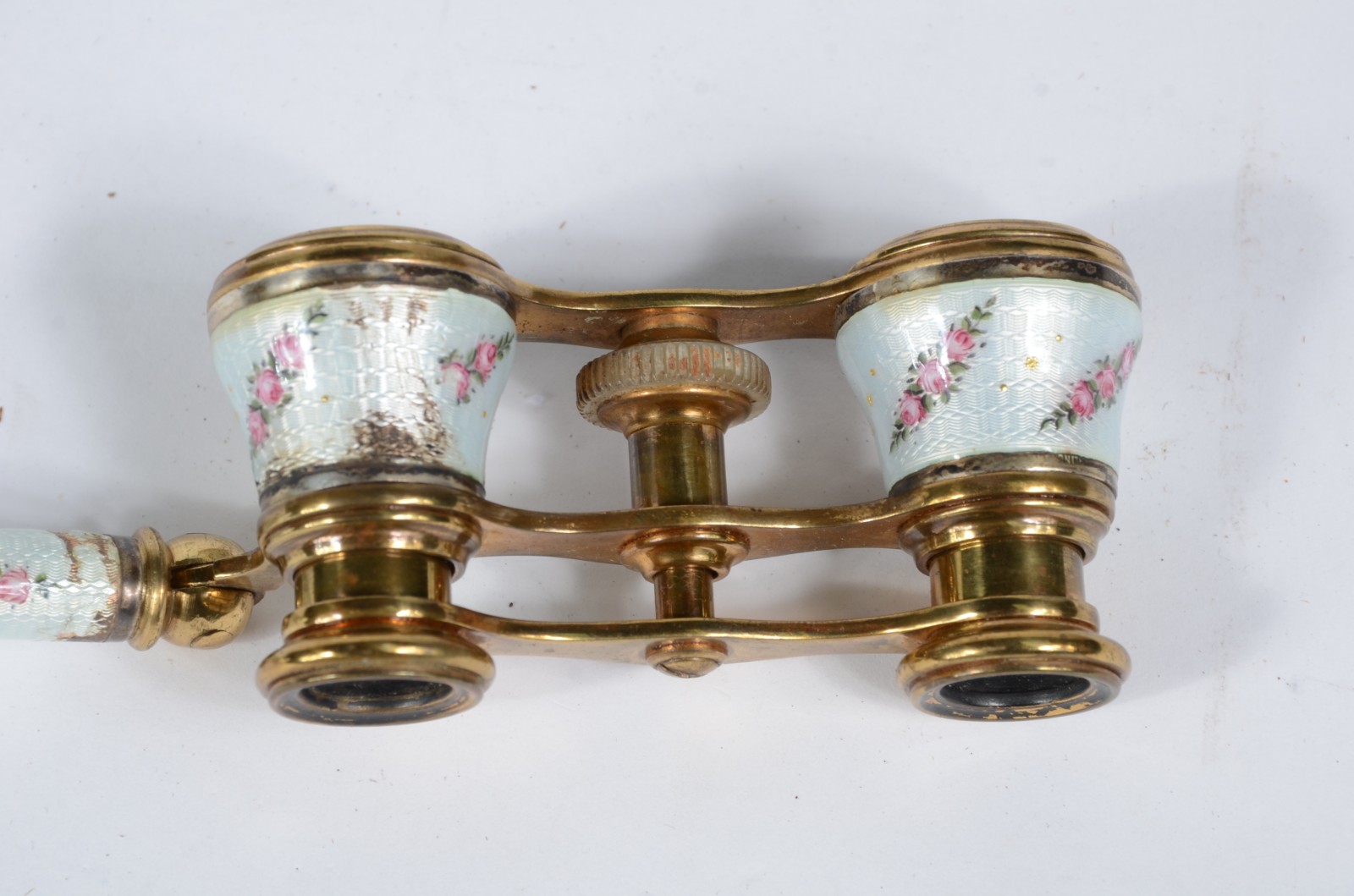 Tres peças diversas, sendo: Par de vasos de porcelana oriental com... - foto 4 de 8