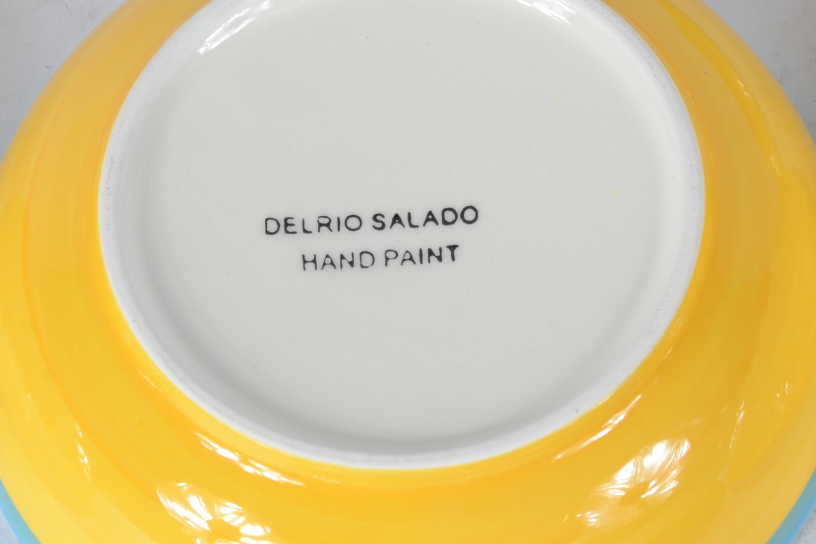 Del Rio Salado Conjunto com 8 molheiras em cerâmica pintadas à mão em... - foto 3 de 3