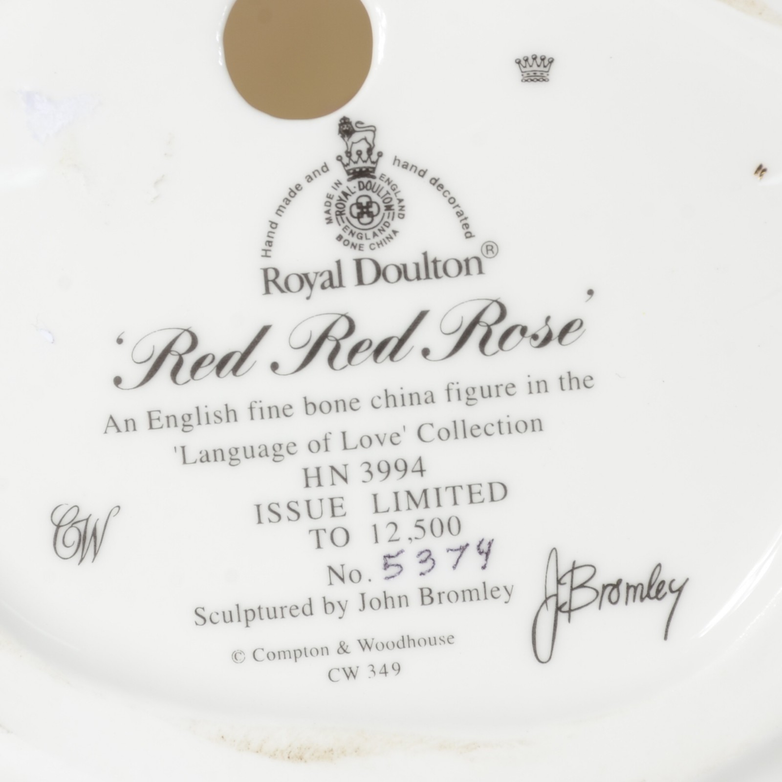 Royal Doulton (1815), Red Red Rose - foto 8 de 8