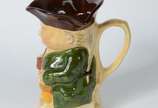 Wood & Sons (1865-1995), Toby - Caneca de faiança inglesa Wood & Sons
