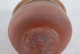Vaso em pasta de vidro mesclado com superfície ... - Vaso em pasta de vidro mesclado com superfície em relevo.