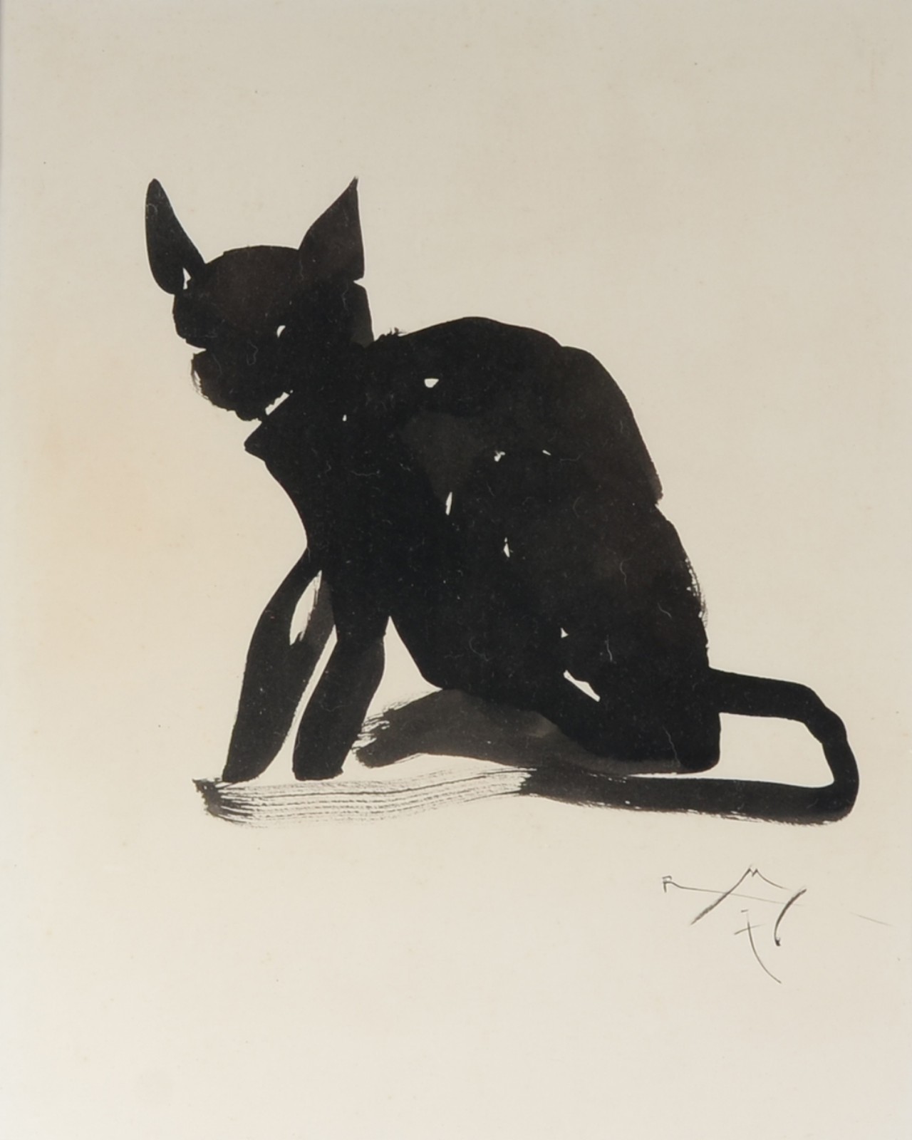 Roberto Magalhães (1940), Gato preto - foto 1 de 4