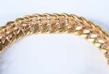 Pulseira de ouro 16 k Peso total 28.1 g. - Pulseira de ouro 16 k Peso total 28.1 g.