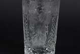Quinze copos de cristal em diversas lapidações. - Quinze copos de cristal em diversas lapidações.