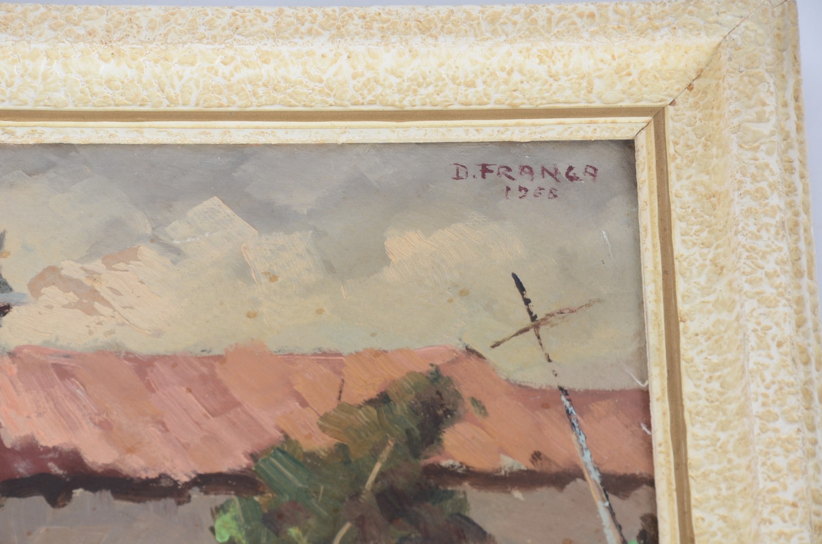 ´Dois Quadros, óleo sobre placa, assinado e datado 1968. - foto 2 de 4