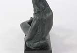 Bruno Giorgi (1905-1993), Figura feminina - Escultura de bronze representando figura feminina, base de mármore.