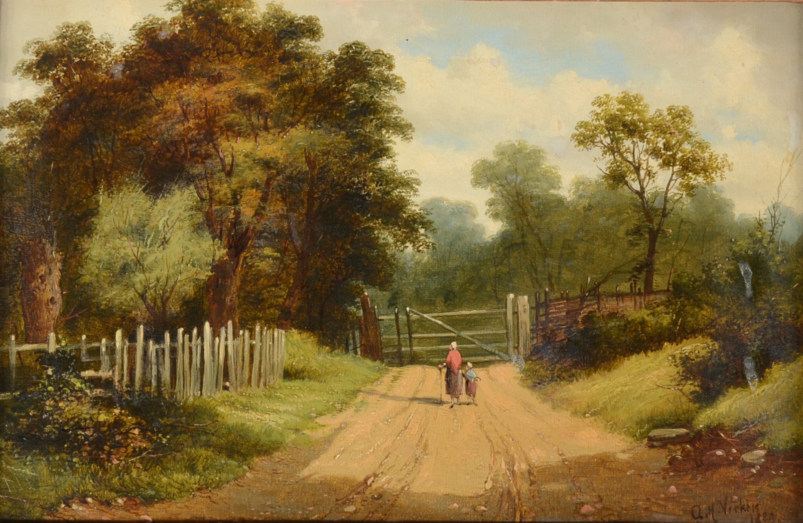 Alfred Henry Vickers (1853-1907), Paisagem - foto 1 de 6