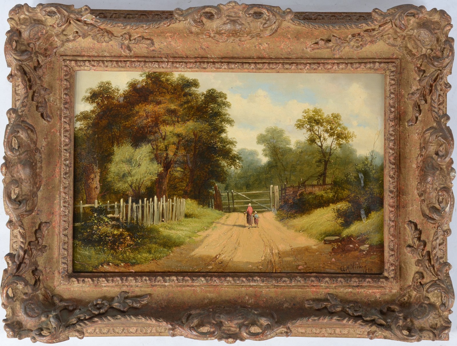 Alfred Henry Vickers (1853-1907), Paisagem - foto 2 de 6