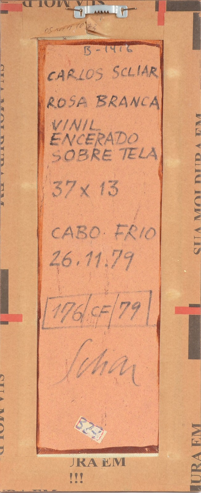 Carlos Scliar (1920-2001), Rosa Branca - foto 4 de 4