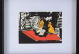 Cildo Meirelles (1948),  - FIGURAS - Serigrafia em cores sobre papel. Tiragem 5/300. Assinado e datado no C.I.D., 1987.