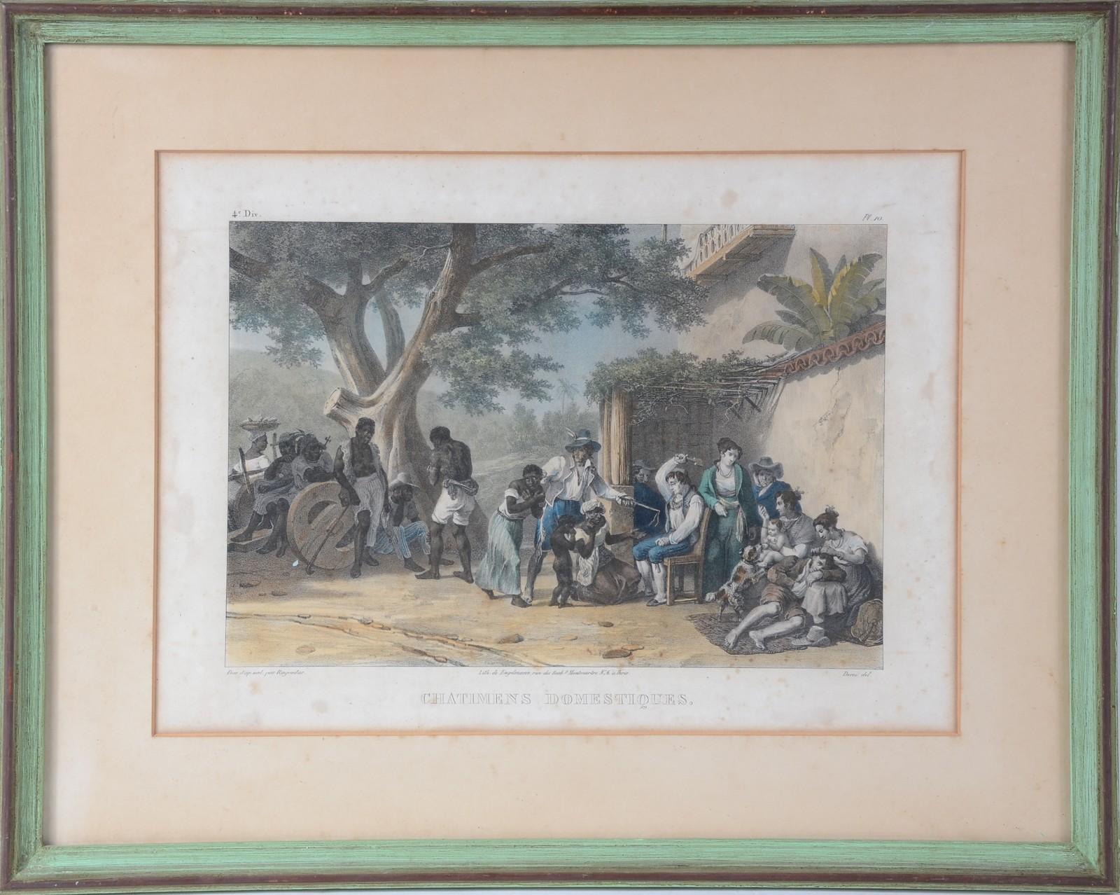 Rugendas (1802-1858), Chatimens Domestiques - foto 2 de 8