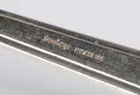 Fracalanza (1884),  - Faqueiro de prata Fracalanza constraste 900 mls, (partes de metal prateado), no estojo, composto por: 11 colheres grandes (sendo 2 de metal), 12 facas