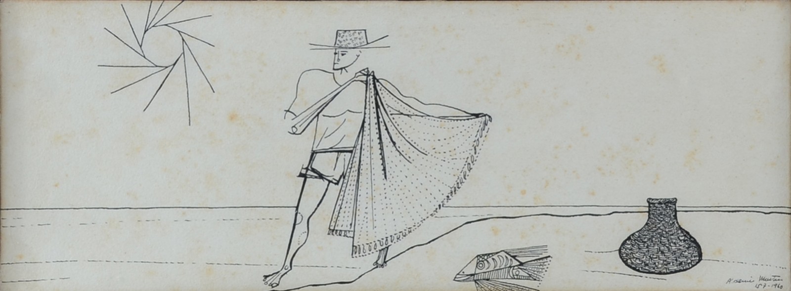 Aldemir Martins (1922-2006), Pensador - foto 1 de 4