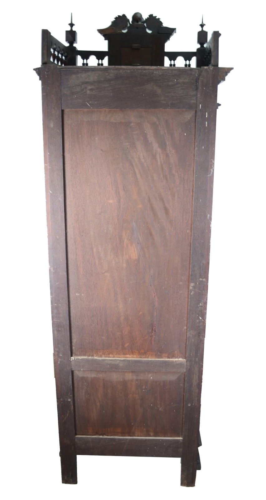 Armário de madeira nobre, porta com espelho de cristal bisotado... - foto 4 de 8