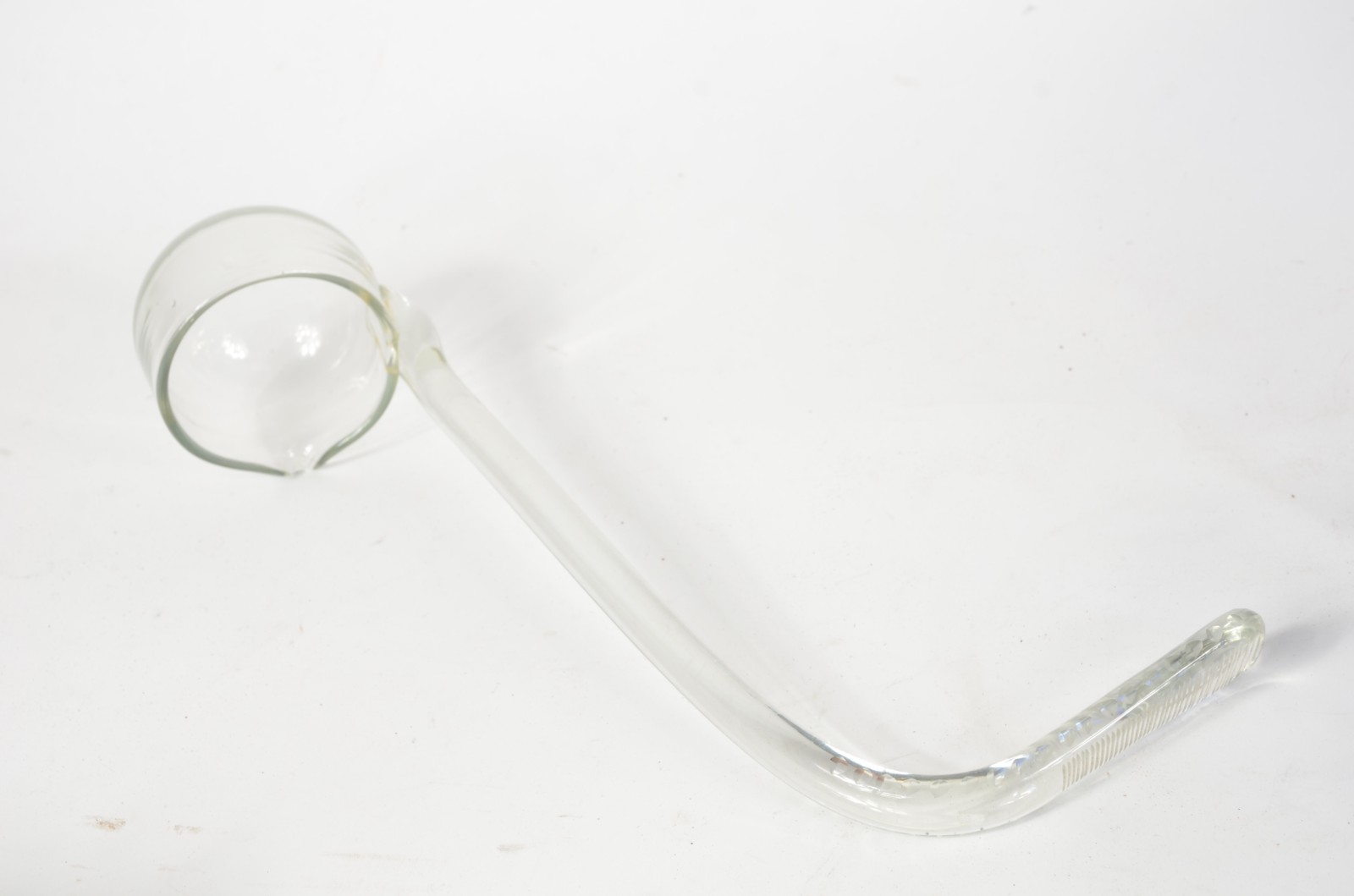 Poncheira de cristal double azul lapidado com 10 canecas e concha... - foto 5 de 8