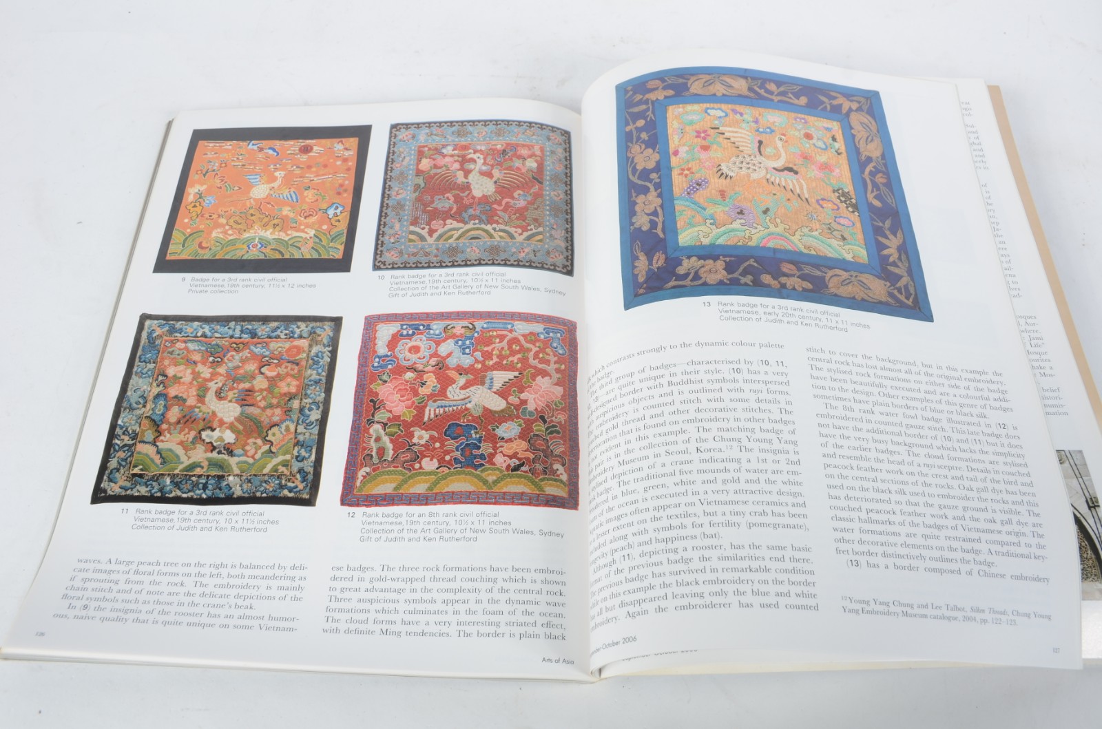 Conjunto de 6 revistas “Arts of Asia” bimestrais de Janeiro 2006 a... - foto 3 de 8