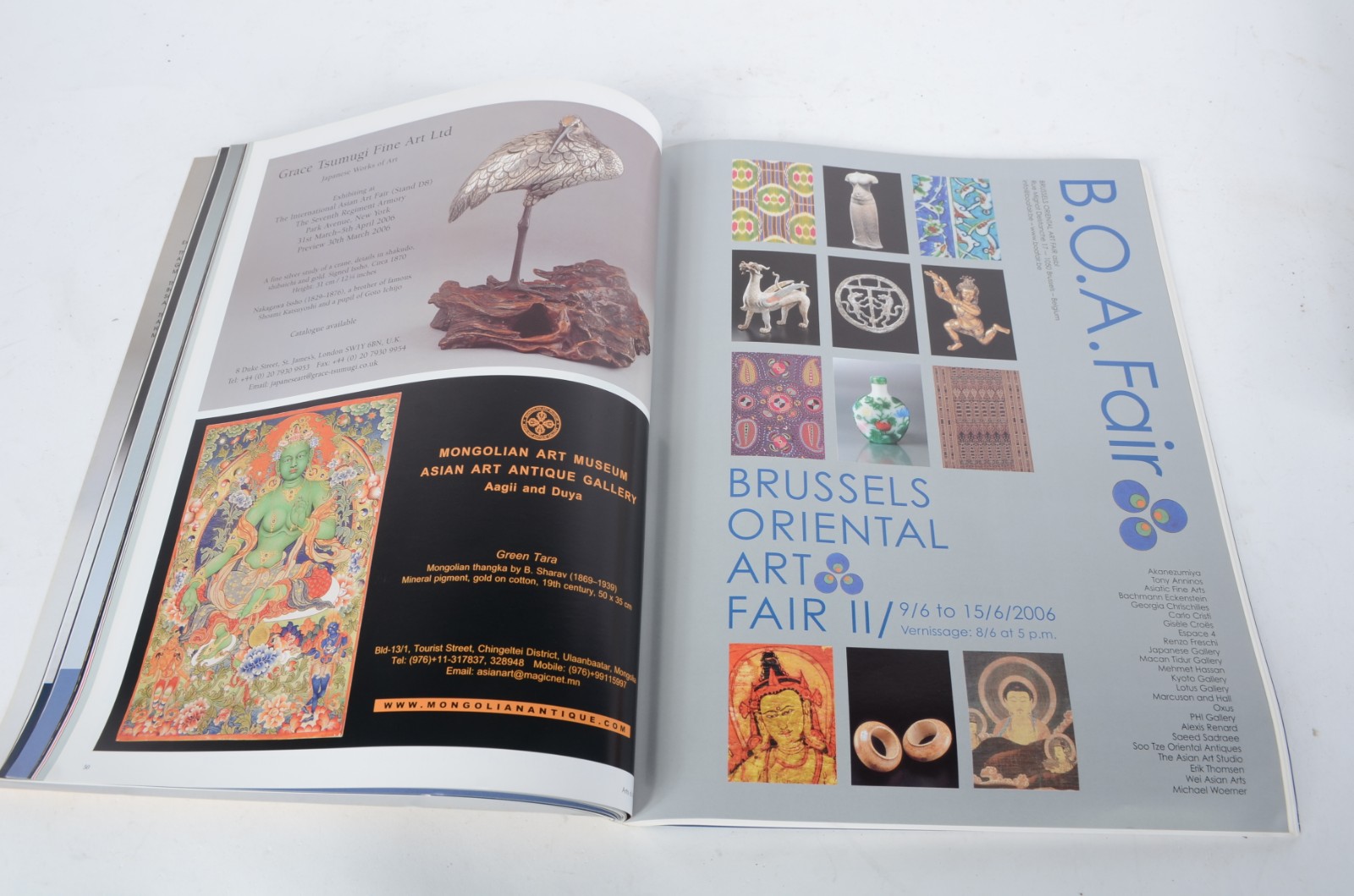 Conjunto de 6 revistas “Arts of Asia” bimestrais de Janeiro 2006 a... - foto 8 de 8