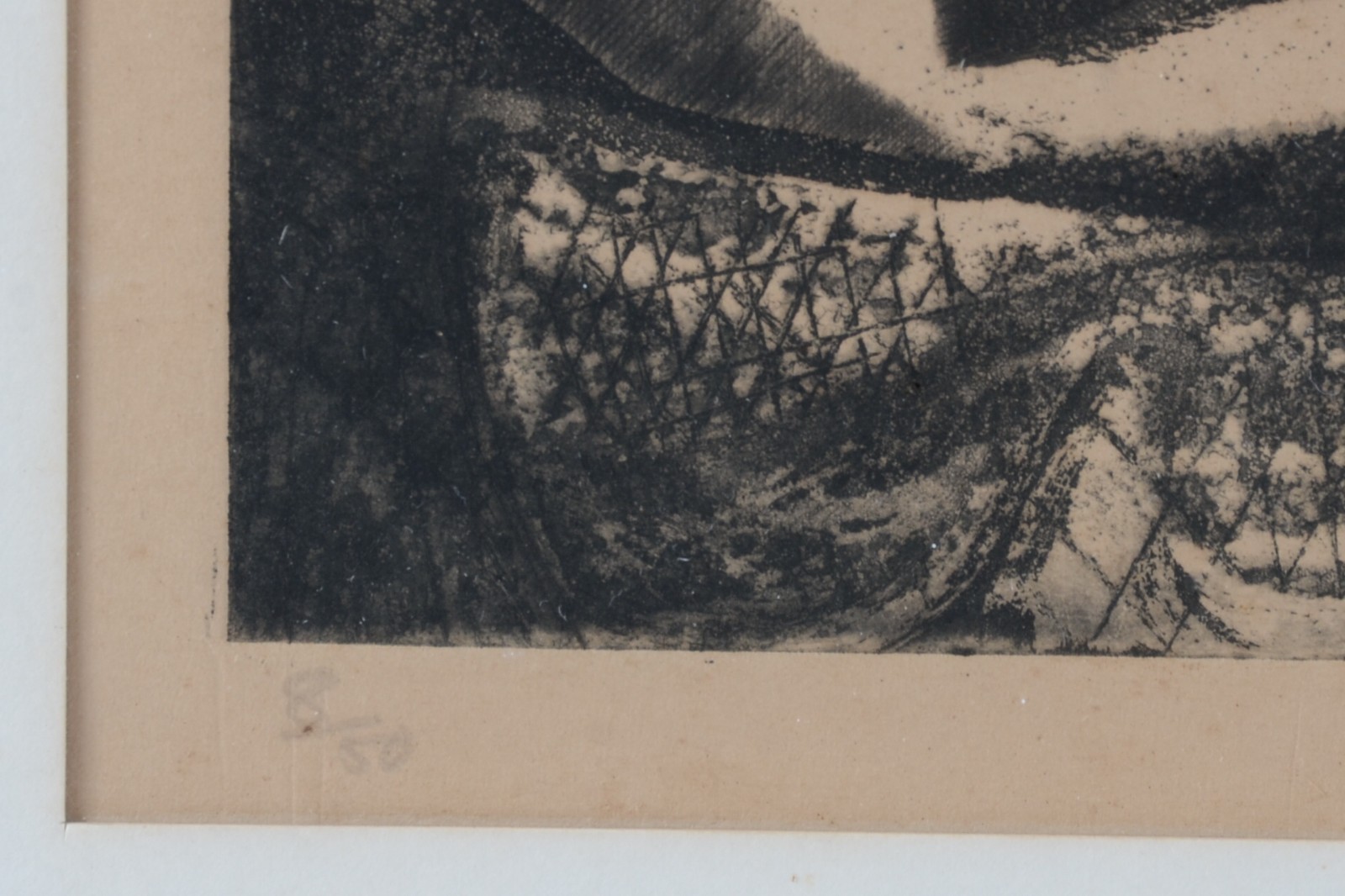 Fayga Ostrower (1920-2001), Mulher abraçando criança - foto 3 de 5